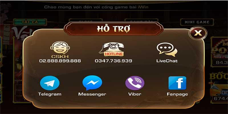 Cổng game hỗ trợ nhiều kênh liên lạc cho người chơi