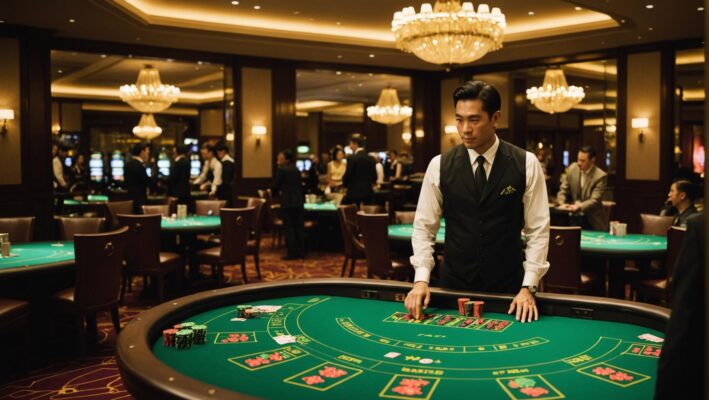 Cách Tính Điểm Khi Đặt Cược Hòa Trong Baccarat Trực Tuyến